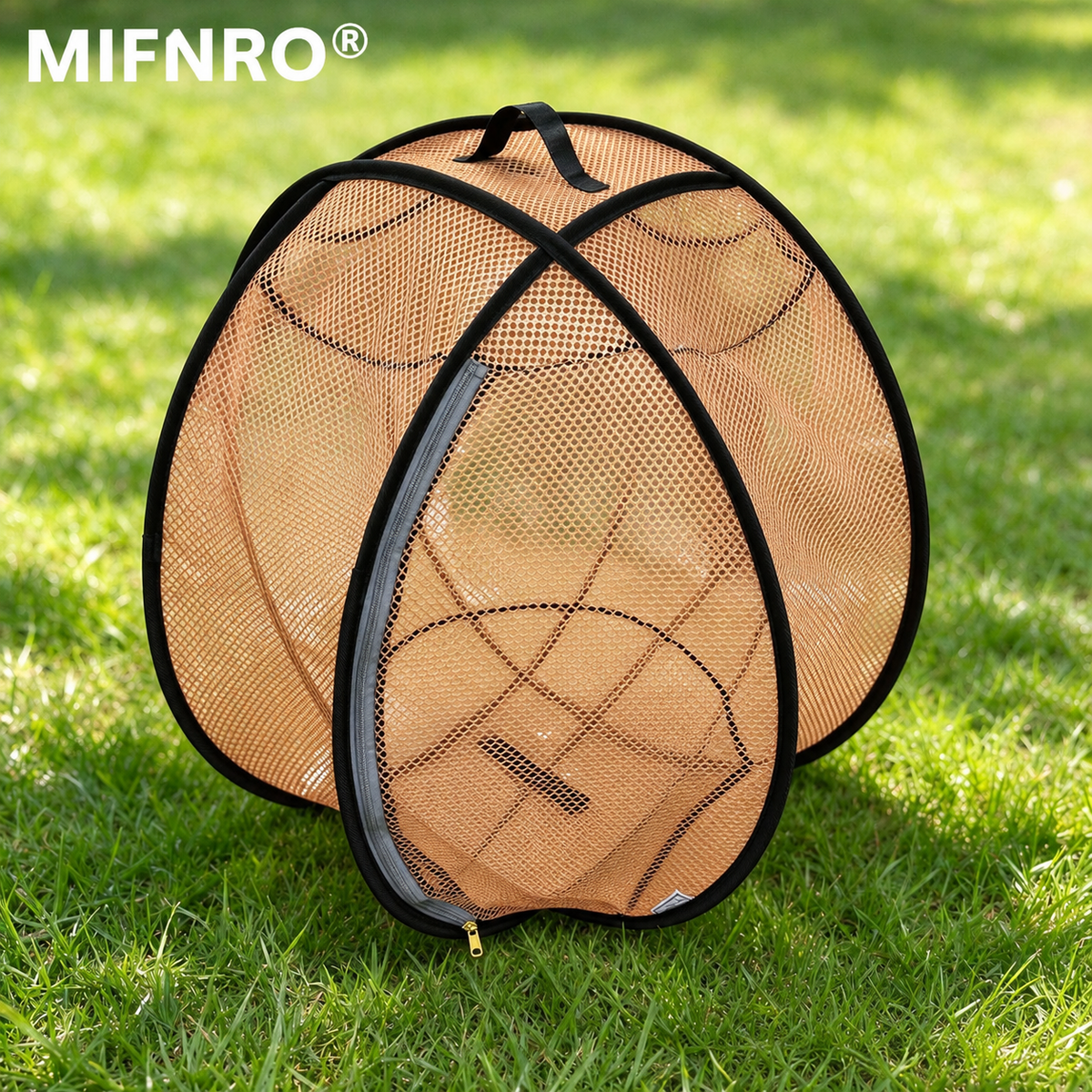 Portable Foldable Pet Playpen Pop Up Mesh Tent for Small Cats Dogs Rabbits Guinea Pigs Indoor Outdoor Travel Use with Zipper Opening and Protective Guard (Black)