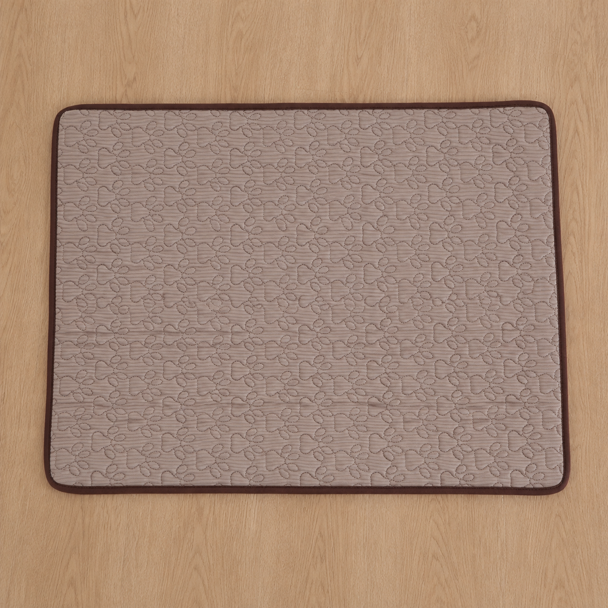 Cooling Pet Mat with Breathable Ice Silk Surface and Thick High-Elastic Foam for Dogs and Cats to Rest on Floors and Sofas During Hot Weather (Blue, S)