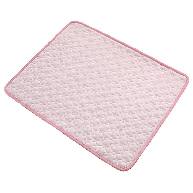Cooling Pet Mat for Dogs and Cats, Summer Heat Relief Bed Pad with Breathable Mesh and Soothing Gel Layer, Ideal for Sofa Floor Crate Car Seat and Outdoor Use (Blue, XS)