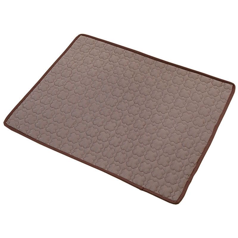 Cooling Pet Mat for Dogs and Cats, Summer Heat Relief Bed Pad with Breathable Mesh and Soothing Gel Layer, Ideal for Sofa Floor Crate Car Seat and Outdoor Use (Blue, XS)