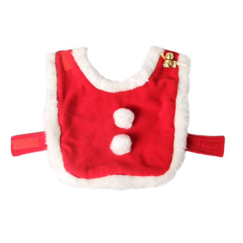 Christmas Pet Costume Set with Reindeer Antler Headband Santa Hat Scarf and Cape for Small Cats and Dogs Holiday Photo Outfit (Antlers)