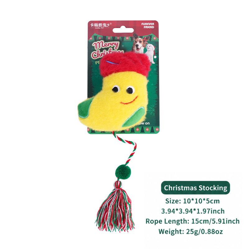 Delightful Christmas Catnip Cat Toys Set with Crinkle Sound – Soft Plush Biting and Kicking Playmates for Your Feline, Perfect Holiday Gift to Keep Indoor Cats Entertained and Self-Amusing (Christmas Mitten)
