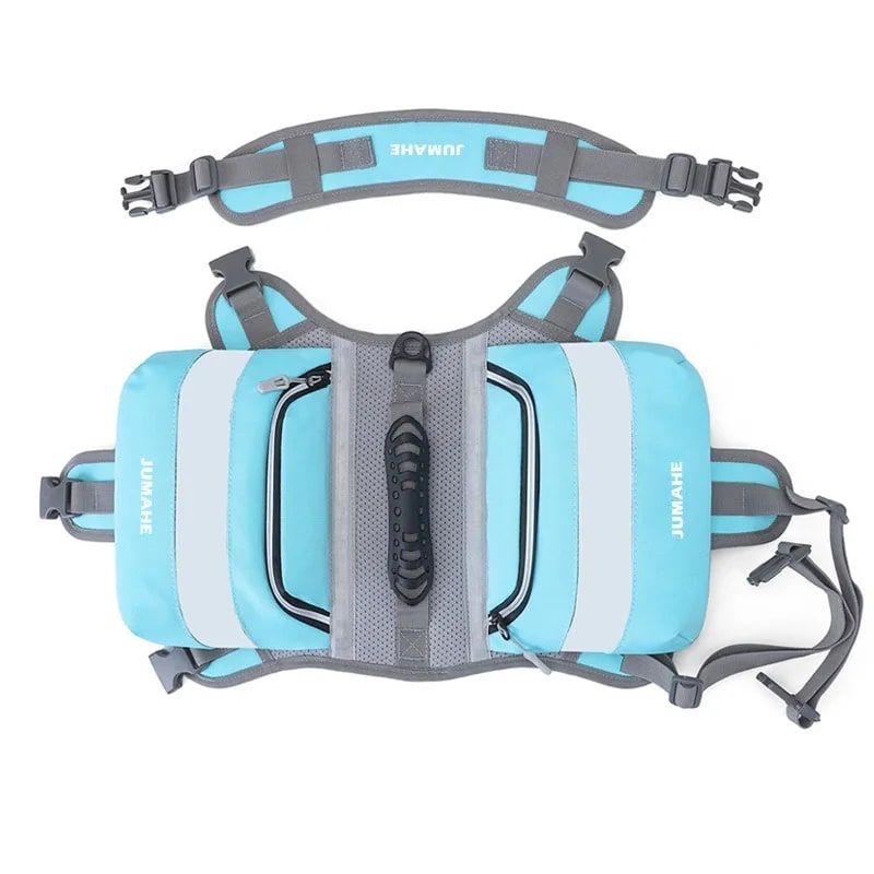 Self-Supporting Dog Backpack Vest with Dual Side Pockets – Hands-Free Canine Carrier for Hiking, Walking, and Outdoor Adventures, Let Your Dog Haul Treats, Water, and Essentials in Style (Yellow)