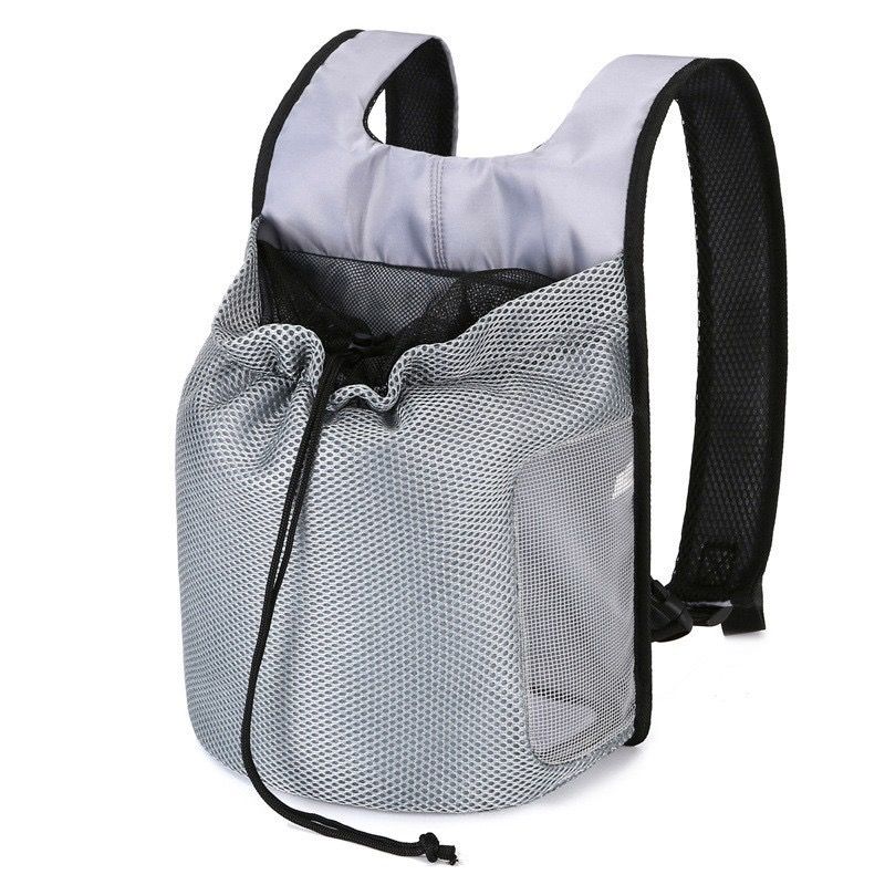 Ventilated Pet Carrier Backpack for Cats and Small Dogs, Front-Facing or Backpack Style, Breathable Mesh and Durable Oxford Fabric, Ideal for Walks, Hiking, and Daily Outings (L, Pink)
