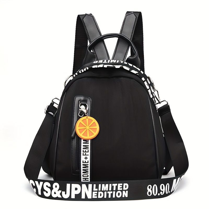 Mini Backpack Fashionable Backpack Travel Backpack High-Quality Backpack Trendy - Yellow - Size L
