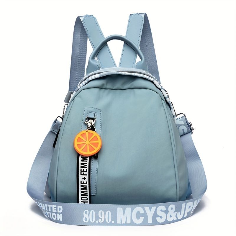 Mini Backpack Fashionable Backpack Travel Backpack High-Quality Backpack Trendy - Yellow - Size L