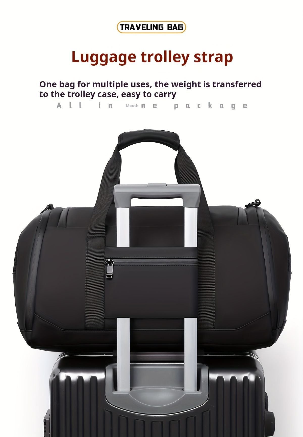 Travel Duffel Bag Laptop Duffel Men'S Travel Bag Women'S Travel Bag Durable - Green - Size L
