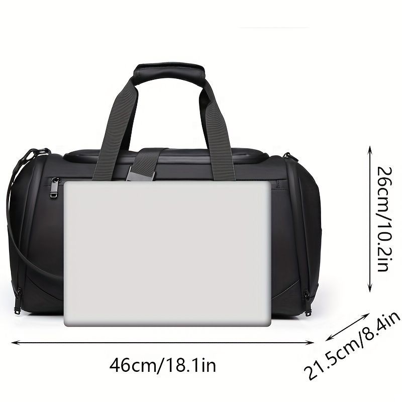 Travel Duffel Bag Laptop Duffel Men'S Travel Bag Women'S Travel Bag Durable - Gray - Size L
