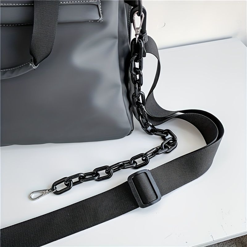 Gray Black Cross-Body Backpack Travel Backpack Fashionable Backpack High-Quality Backpack