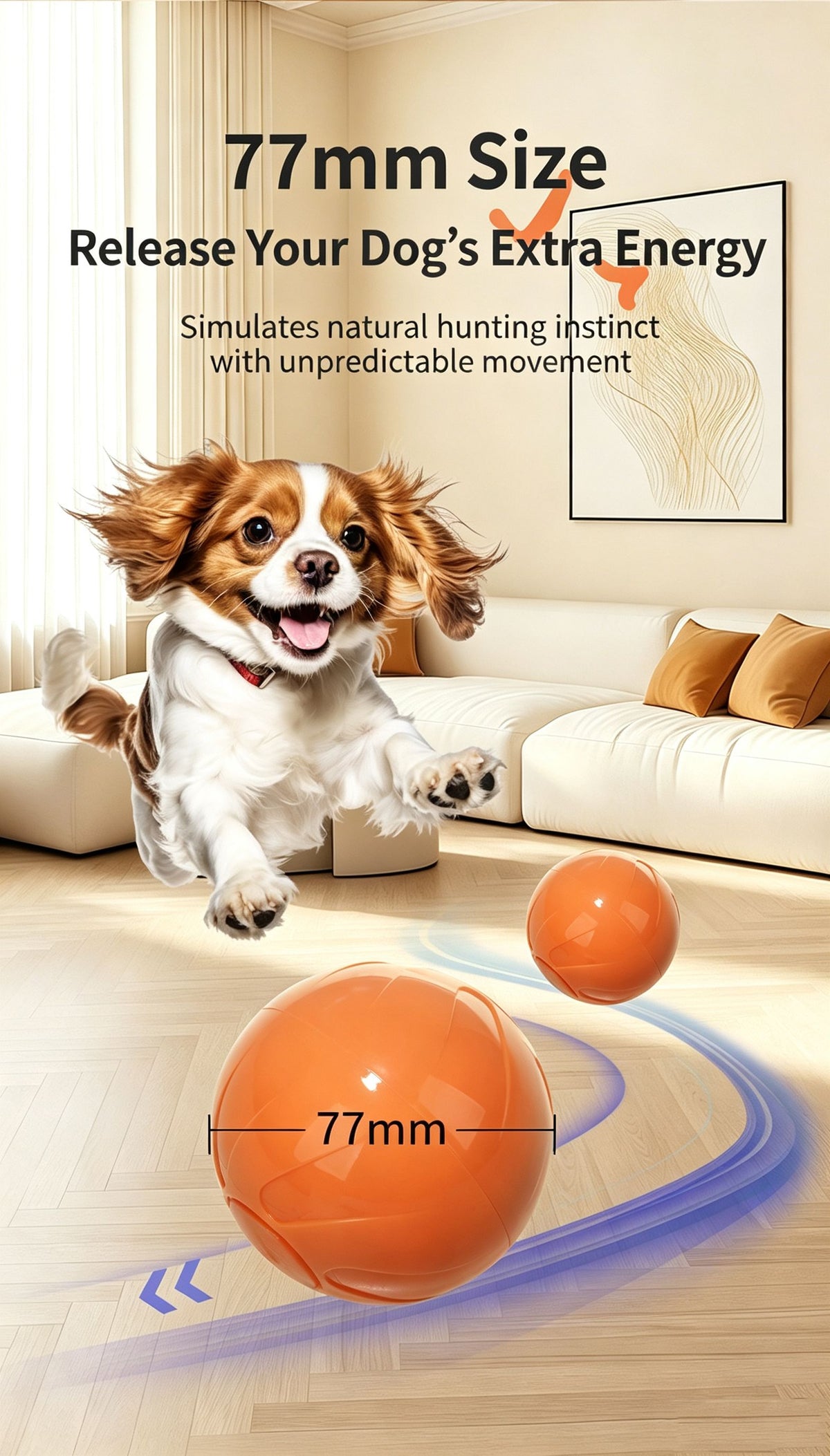 Pet dog remote control intelligent electric jumping ball