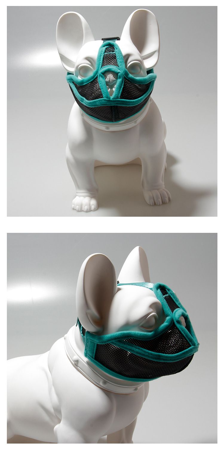 Anti bite and anti ingestion mouth cover suitable for bulldogs，M