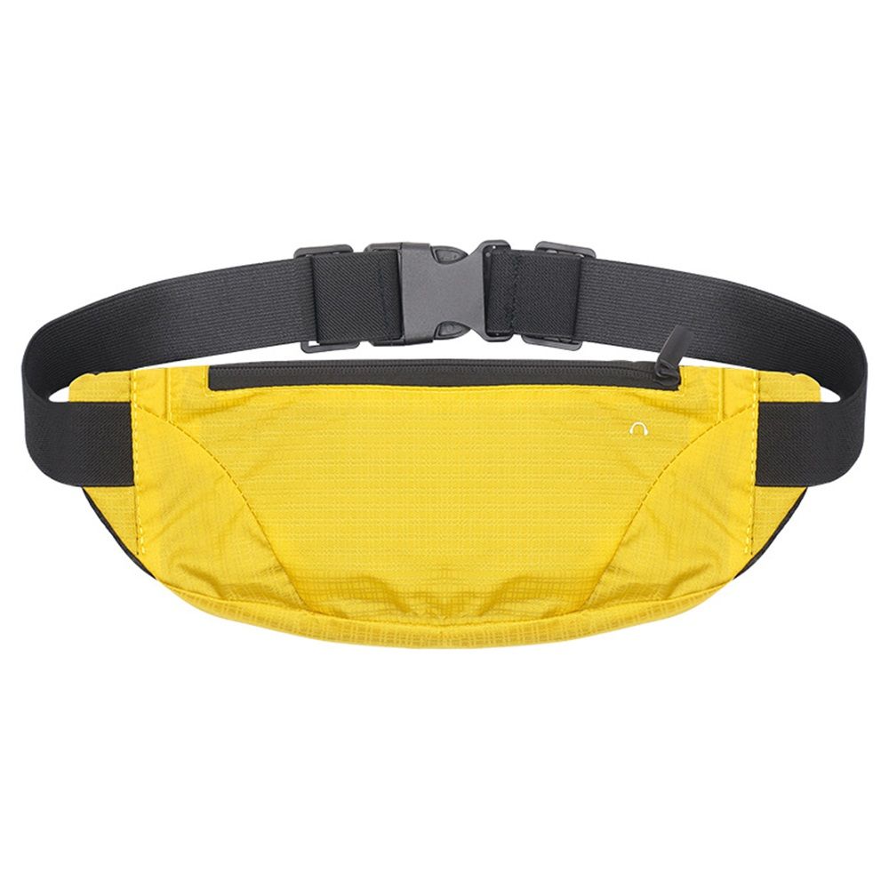 Running Belt,Men or Women Ultra Light Bounce Free Waist Pouch Bag Fitness Workout Belt Sport Waist Pack Exercise Waist Bag in Running Gym Marathon （Yellow）