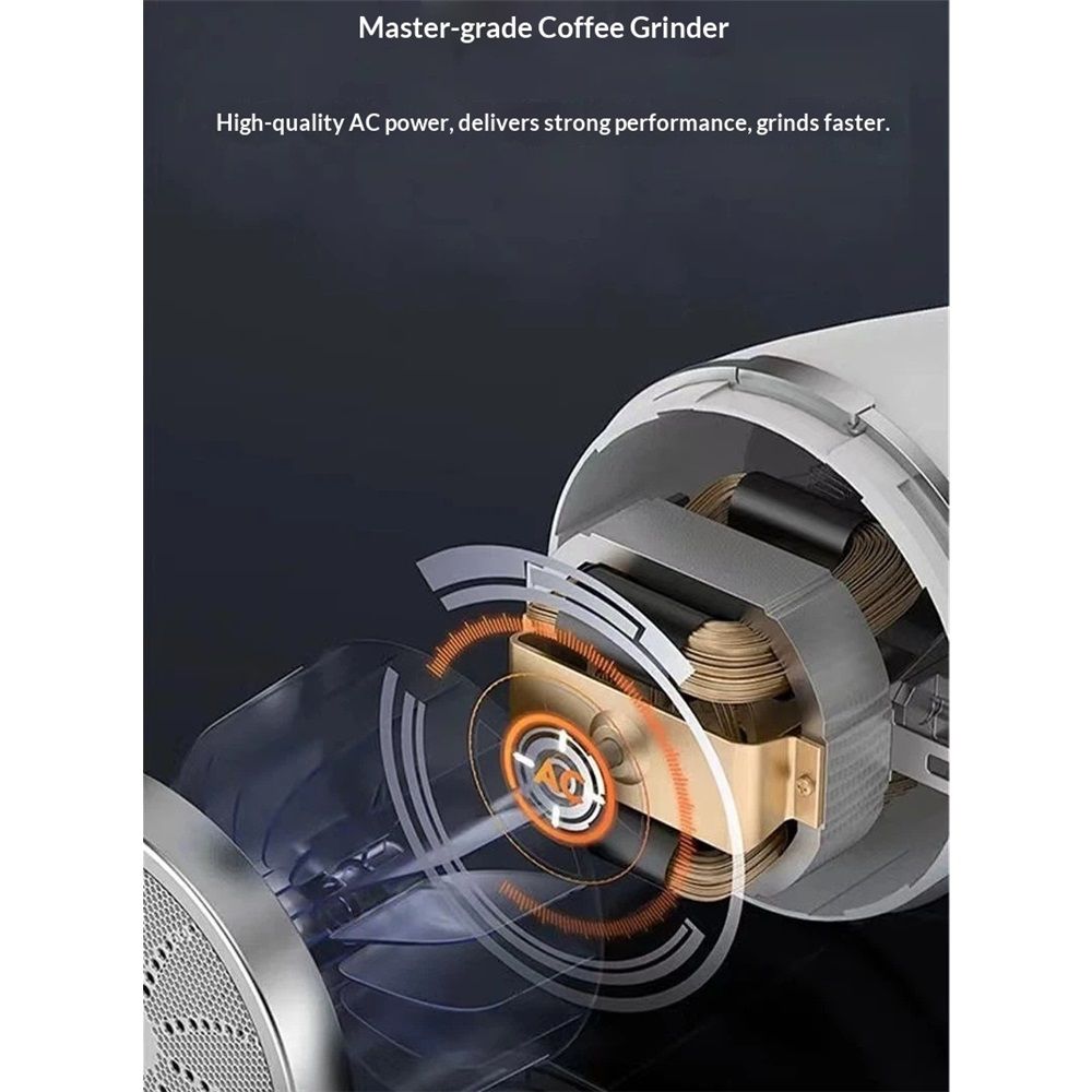 Manual Coffee Grinder Stainless Steel Burr Grinder External Adjustable Setting Vintage Hand Coffee Grinder Portable Hand Crank Conical Coffee Bean Grinder Mill for Home,Camping