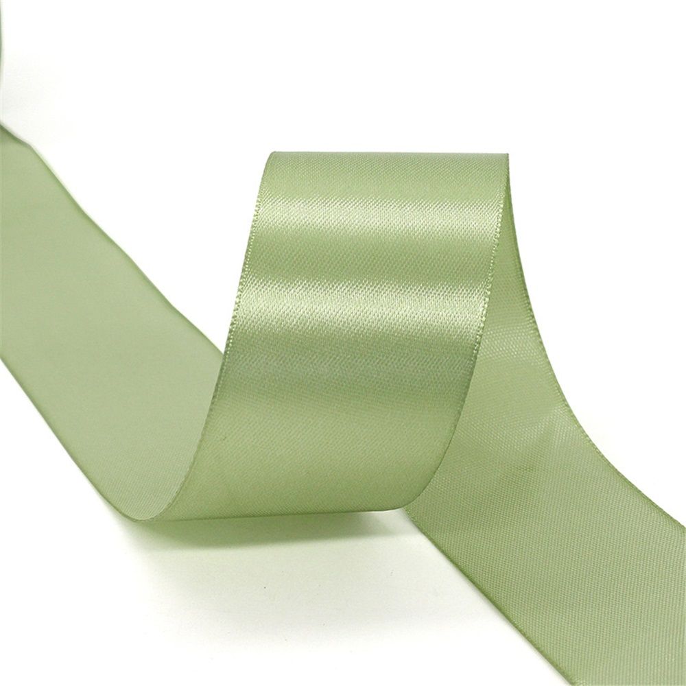 Green Satin Ribbon - 4 inch Wide, Double Face, Thick, 24 Yards/Roll for Wedding Party Supplies, Chair, Cake Decor, Large Bows, Flower Bouquet, Sewing, Crafts
