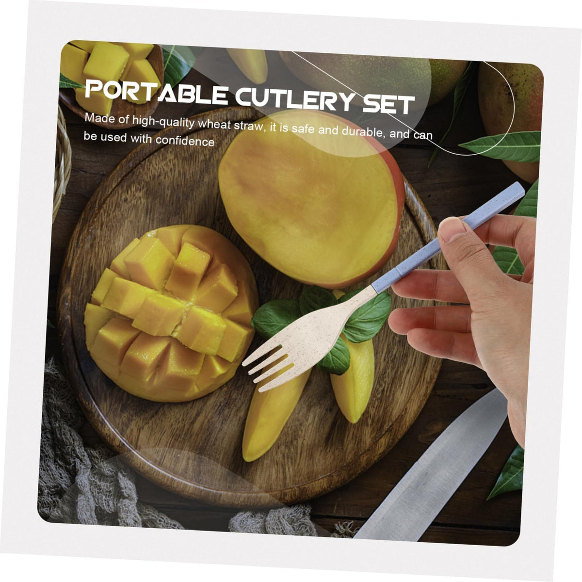 Folding Cutlery Outdoor Cutlery Camping Cutlery Christmas Eating Spoons Serving Spoons Portable Cutlery Travel Cutlery Foldable
