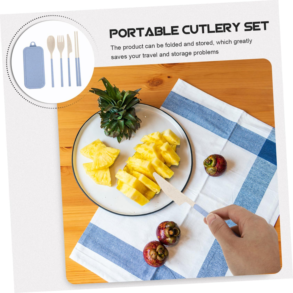 Folding Cutlery Outdoor Cutlery Camping Cutlery Christmas Eating Spoons Serving Spoons Portable Cutlery Travel Cutlery Foldable