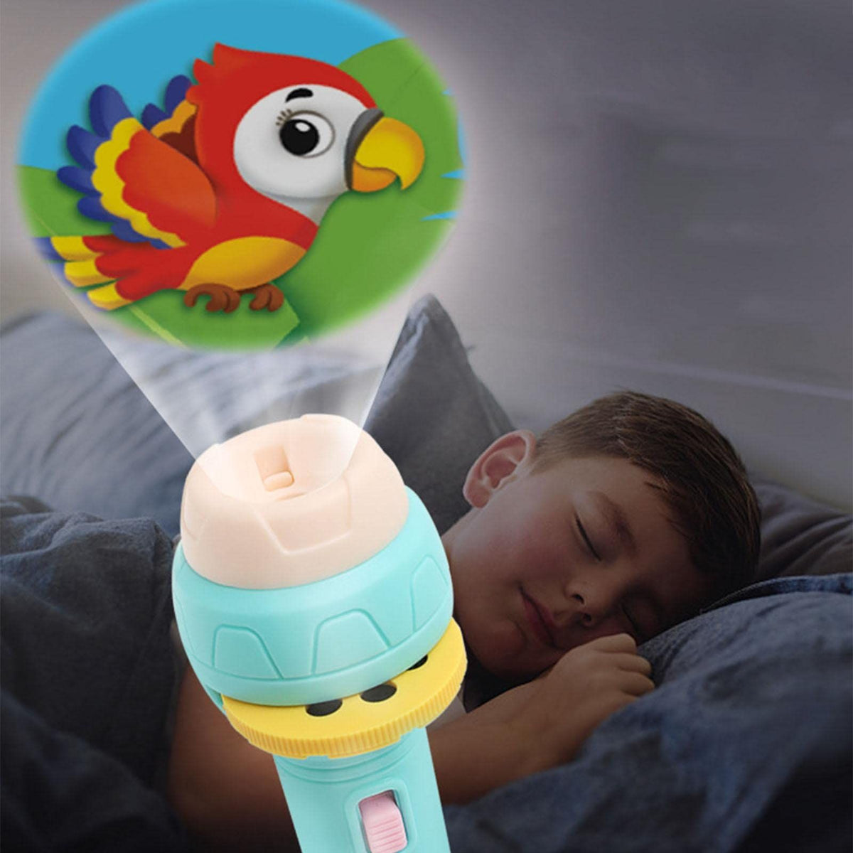 Kids Flashlight Projector, Slide Projector Flashlight, Fun Projection Toy, Flashlights Projectors 56 Patterns for Kids