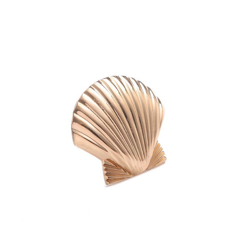 Theme Sea Shells Metal Napkin Rings for Weddings Receptions,Dinner Parties,Family Gatherings,Table Supplies
