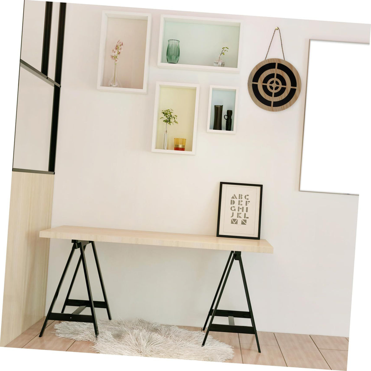 Wooden Pendant Wooden Crafts Decocr Wooden Handicraft Wall Pendant Home Decors DIY Dart Materials Wooden Decor Dart Board