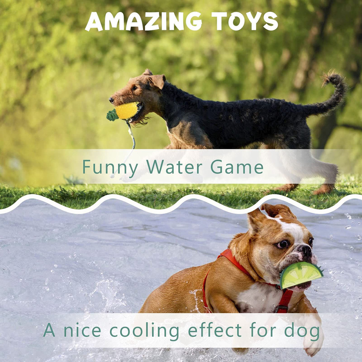 3 Pcs/Pack Dog Cooling Chew Toys, Frozen Teething Toy for Puppies, Summer Interactive Squeaky Toys, Small and Medium Pet Treat