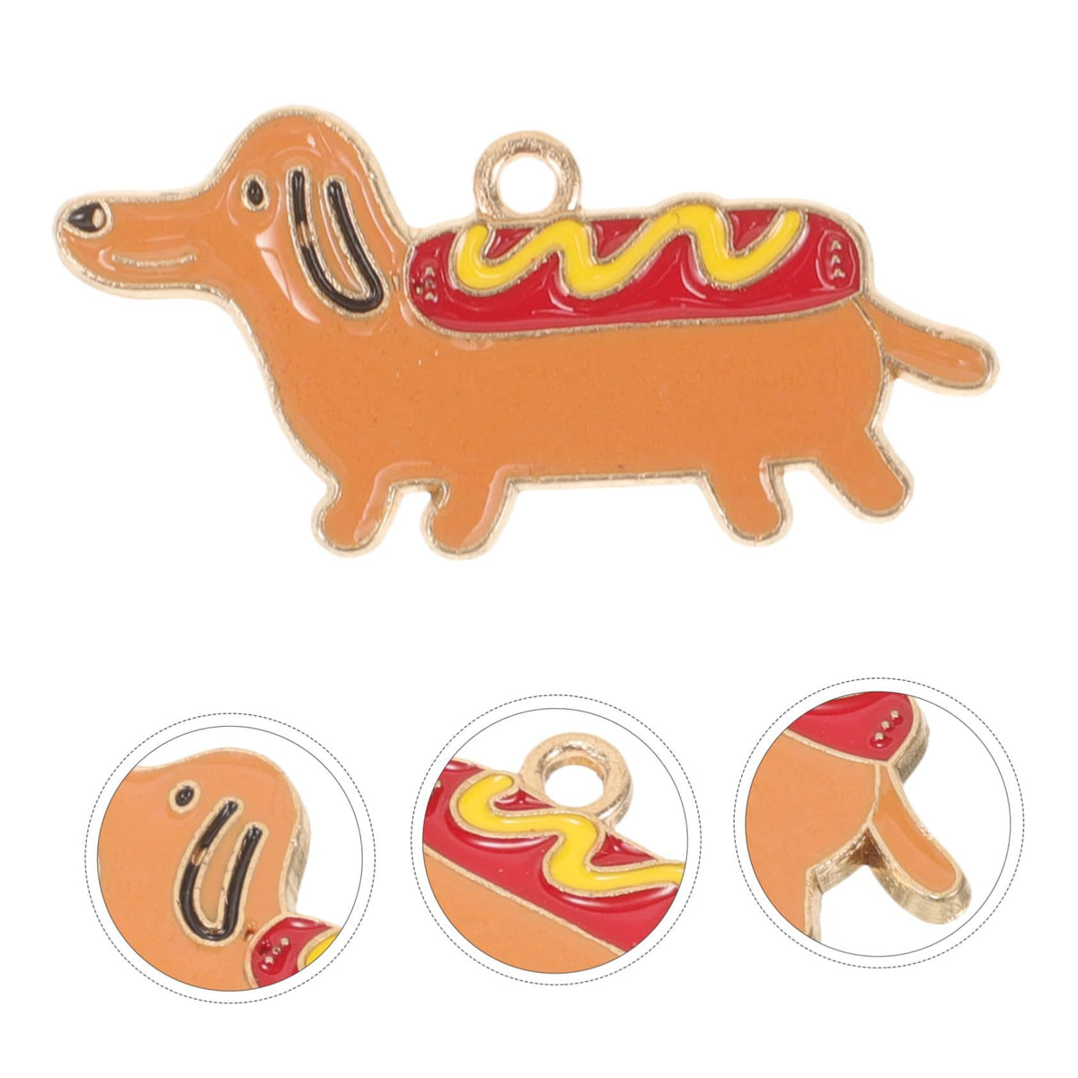 10pcs Dachshund Pendant Dachshund Dog Lover Gifts Jewelry Making Charms Earring Charm Dachshunds Pendant Dog Charm