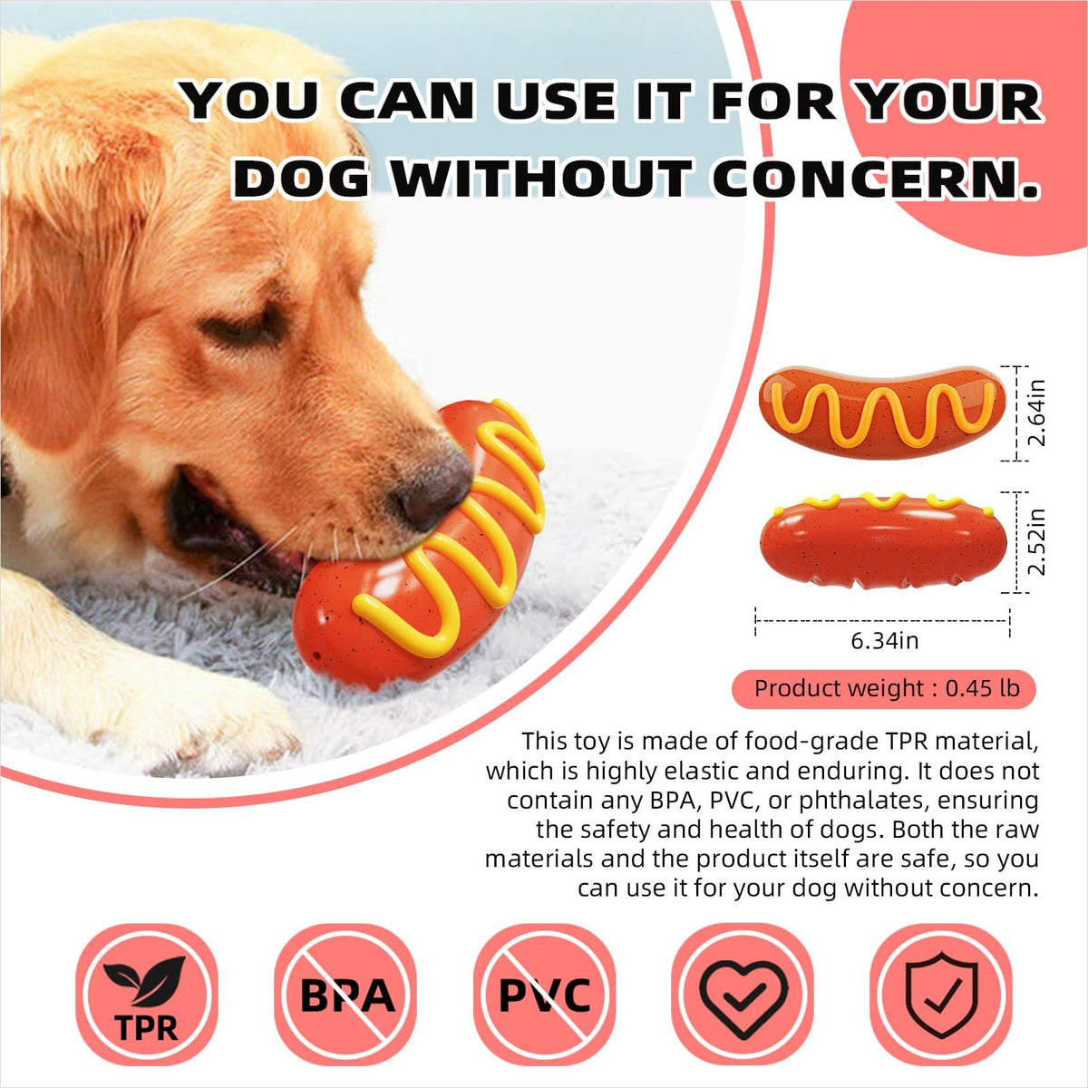 Dog Chew Toys for Aggressive Chewers Indestructible Tough Enduring Squeaky Interactive Puppy Toy Teeth Toothbrush for Small