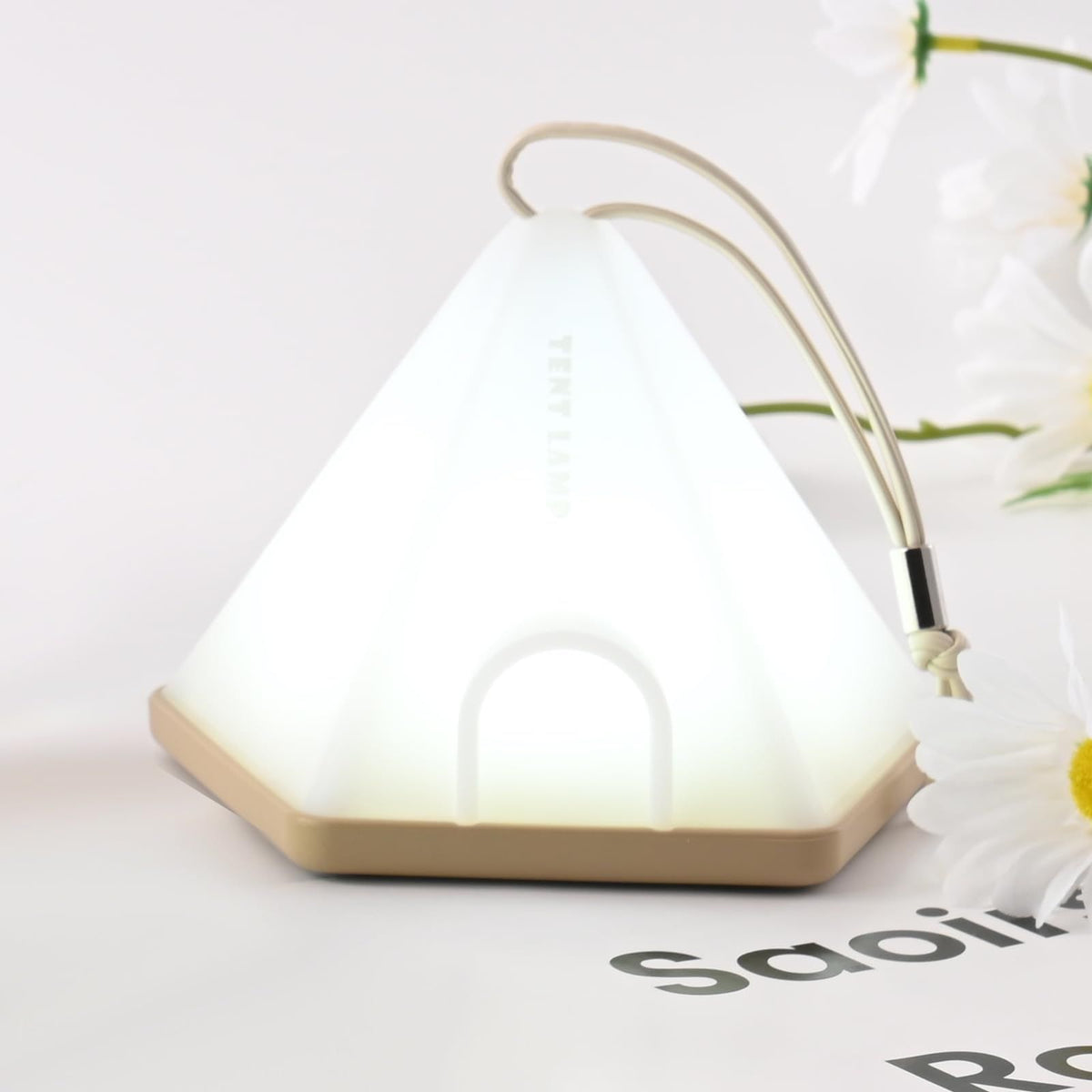 Touch Bedside Table Lamp, Dimmable Small Lamp for Bedroom, Timing Function, 3 Level Brightness Rechargered Night Light