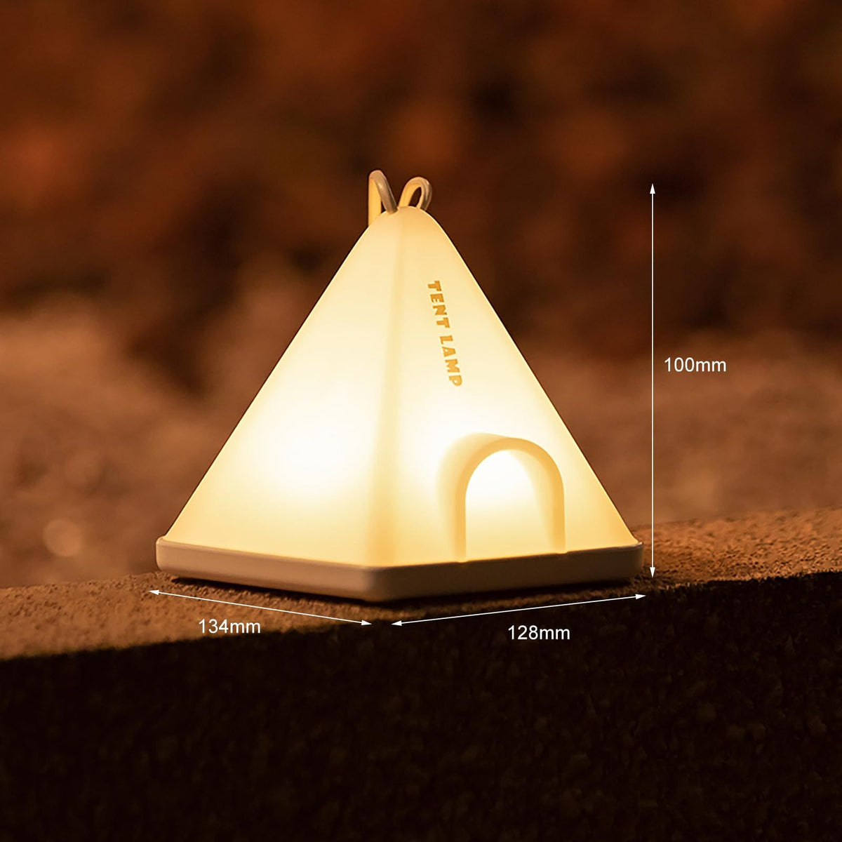 Touch Bedside Table Lamp, Dimmable Small Lamp for Bedroom, Timing Function, 3 Level Brightness Rechargered Night Light