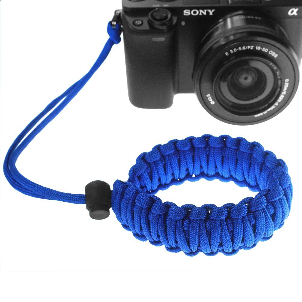 Universal Paracord Nylon Braided Adjustable Hand Strap for All DSLR Cameras, Great Gift for Men & Women Photographers