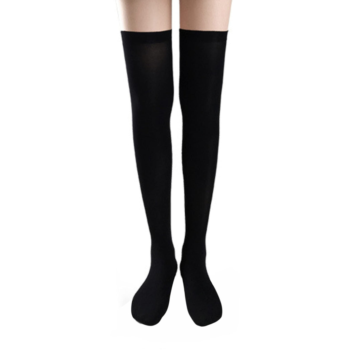 Women Knee High Socks High Thigh Boot Stockings for Cosplay Halloween Christmas Festival Party Decorations Daily Wear