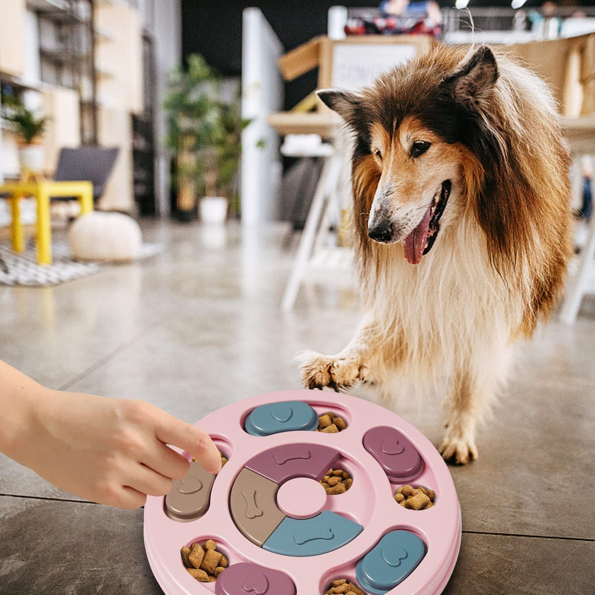 Dog Puzzle Toys,Dogs Food Puzzle Feeder Toys for IQ Training & Mental Enrichment,Dog Treat Puzzle puppies