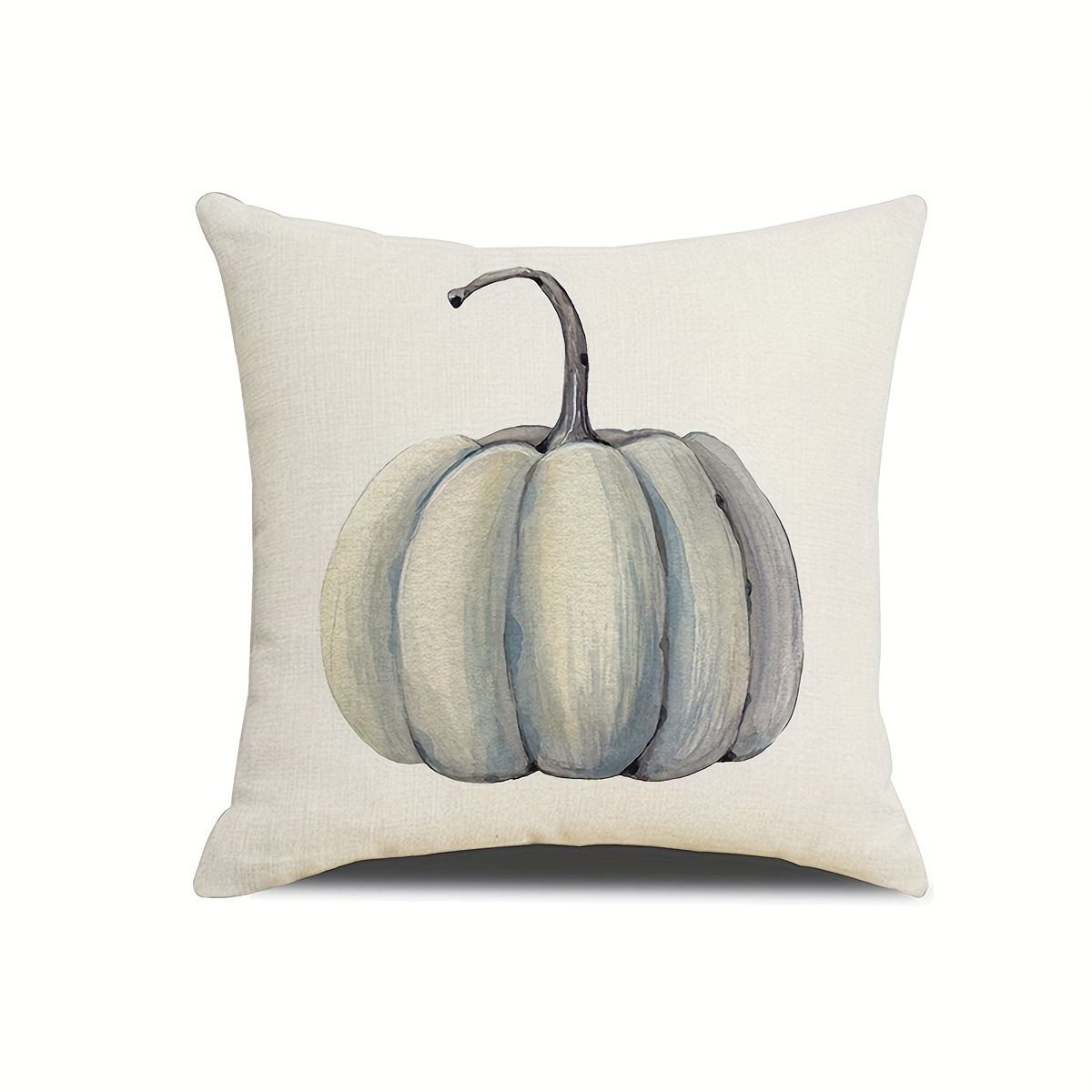 Fall Decorations Pillow Covers Autumn Thanksgiving Outdoor Throw Pillow Covers, Pumpkin Farmhouse Harvest Cushion Covers （4pcs）