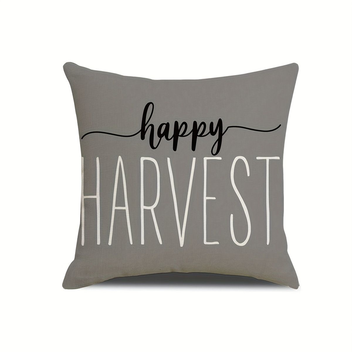 Fall Decorations Pillow Covers Autumn Thanksgiving Outdoor Throw Pillow Covers, Pumpkin Farmhouse Harvest Cushion Covers （4pcs）