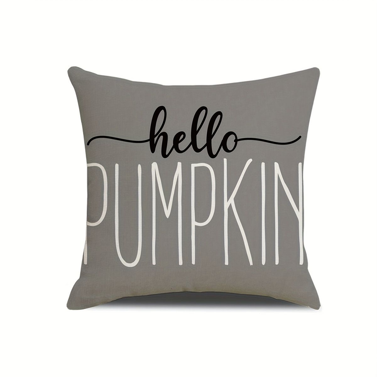 Fall Decorations Pillow Covers Autumn Thanksgiving Outdoor Throw Pillow Covers, Pumpkin Farmhouse Harvest Cushion Covers （4pcs）