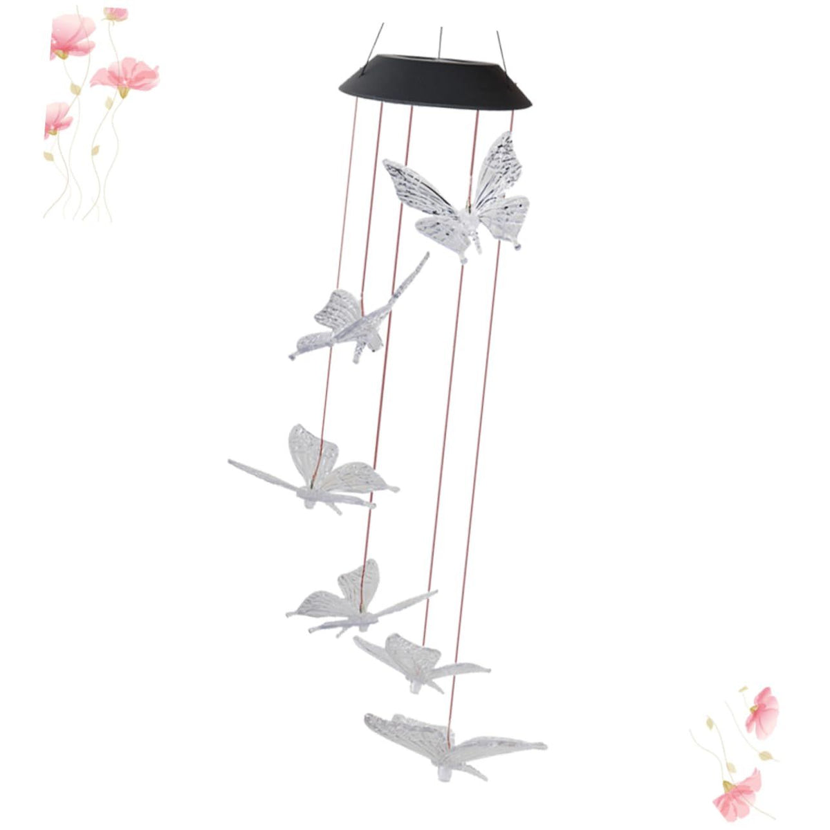 Hanging Solar Light Outdoor Solar Lantern Wind Chime Outdoor Light Outdoor Decoration Light Solar Light Chime Led Wind Chime