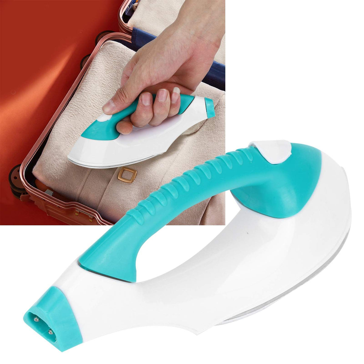Portable Handy Mini Iron with Charging Plug, Electric Iron Mini Craft Iron for Beads Patch, Clothes Shoes Heat Transfer, Projects