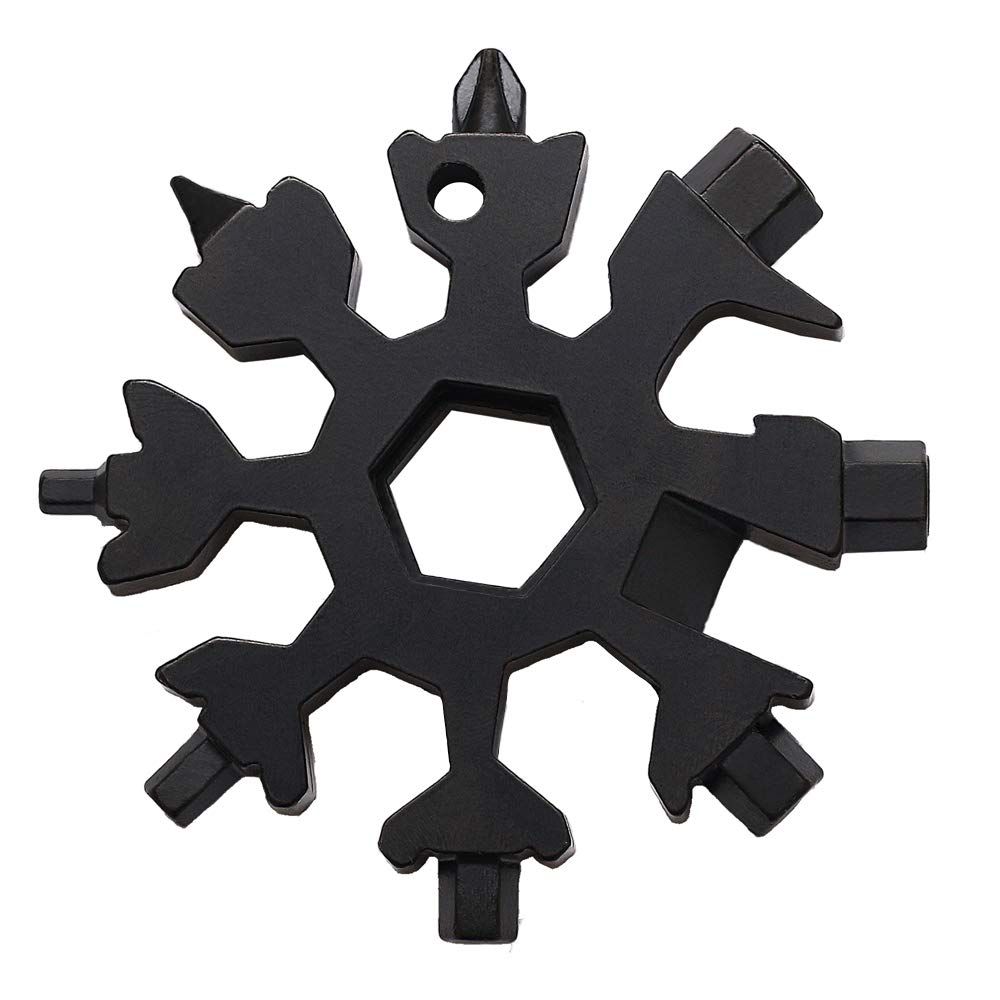 Gifts for Men, Snowflake Multi Tool, Stocking Stuffers for Men, Cool Camping Tool Gadgets for Men, Unique Gifts