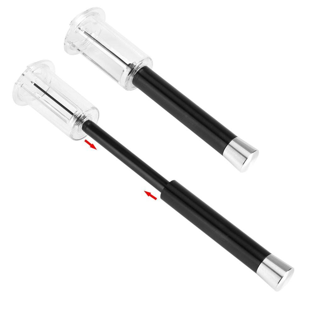 Air Pump Pressure Red Wine Bottle Opener Cork Remover Corkscrew Tools Easy operation easy, fast, and efficient (Black)