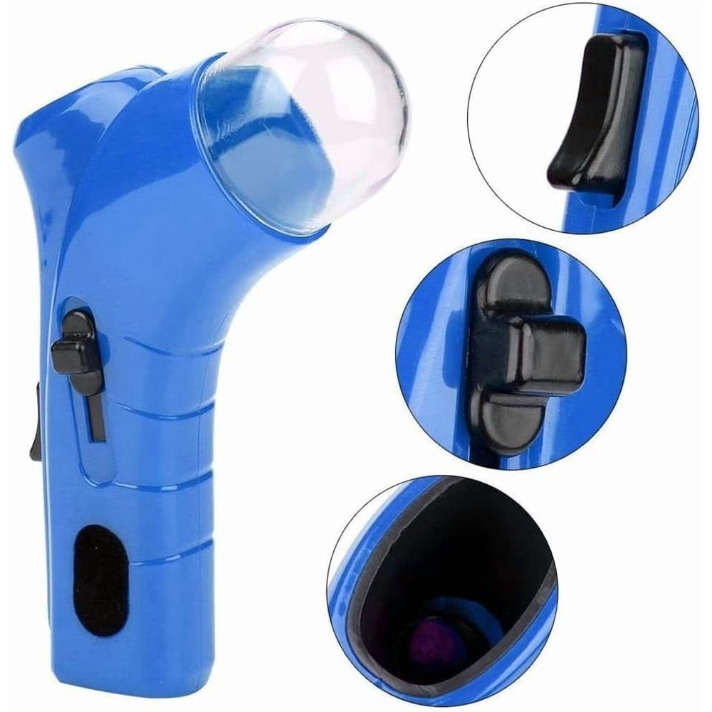 Cat Treat Launcher Gun, Cat and Dog Food Shooter Gun, Handheld Interactive Pet Snack Catapult, Fun Cat Ball Dispenser Gun Toy, Kitten Puppy Exercise Training Feeder for Park Walk Home(Green)