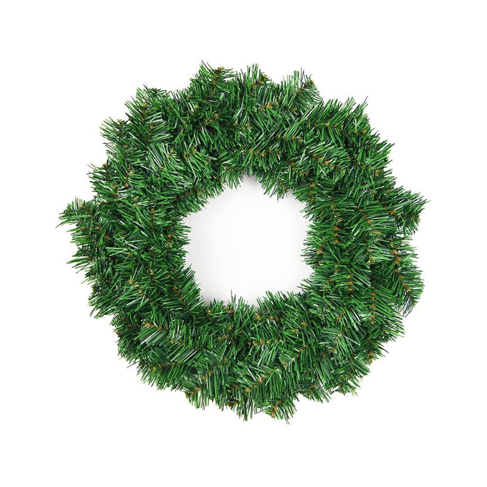 DIY Faux Wreath | Naked Wreath for Decorating | Artificial Greenery Wreath Base for DIY Crafts | ABS Plastic Wreath Frame for Home Door or Window Hanging