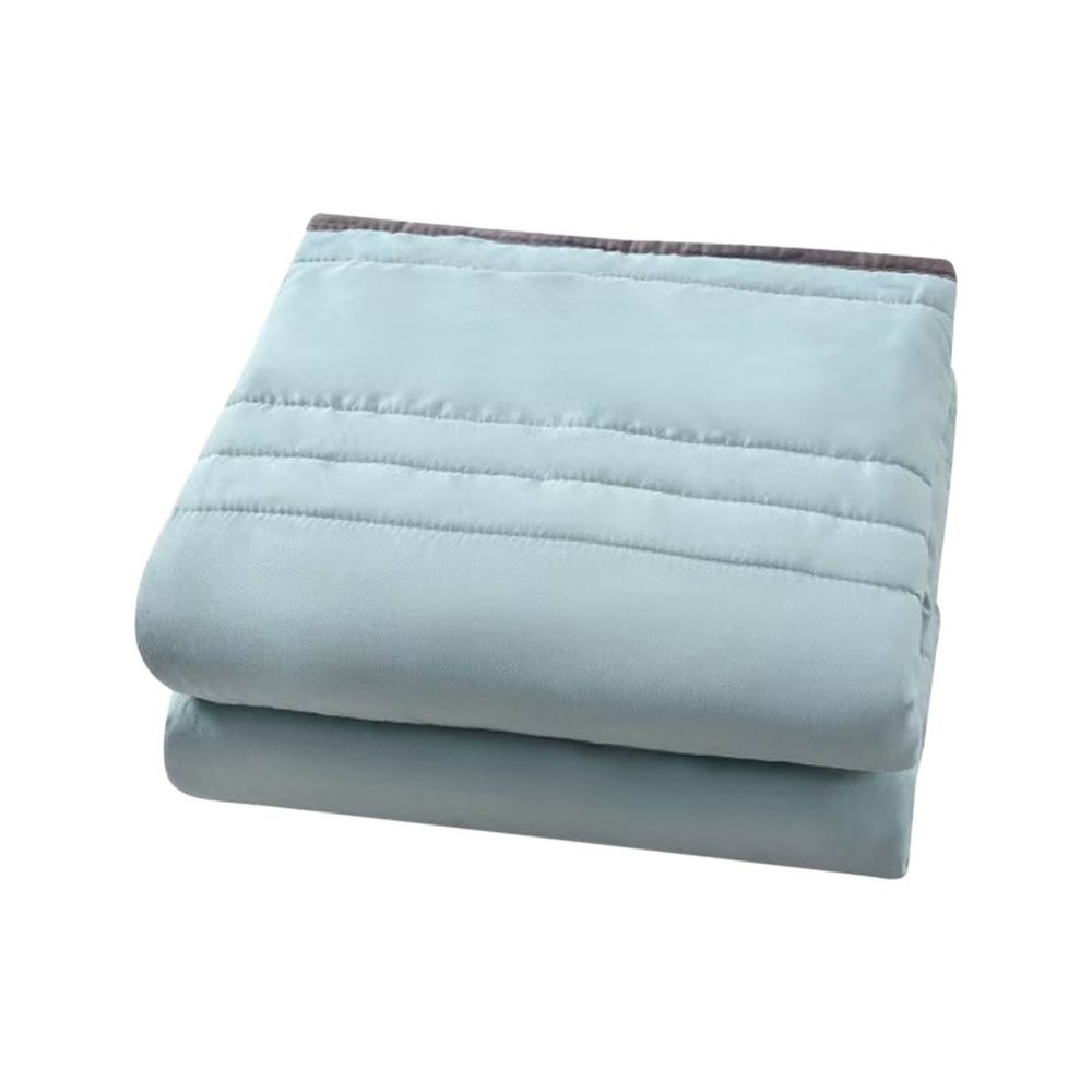 Cooler Quilt for Hot Sleepers Night Sweats - Cooling Comforter Double Sided Cold Effect Blanket - Cool Fiber Ice Blanket - Breathable Moisture Wicking Summer Blanket for Bed Sofa - 39x55 Inches