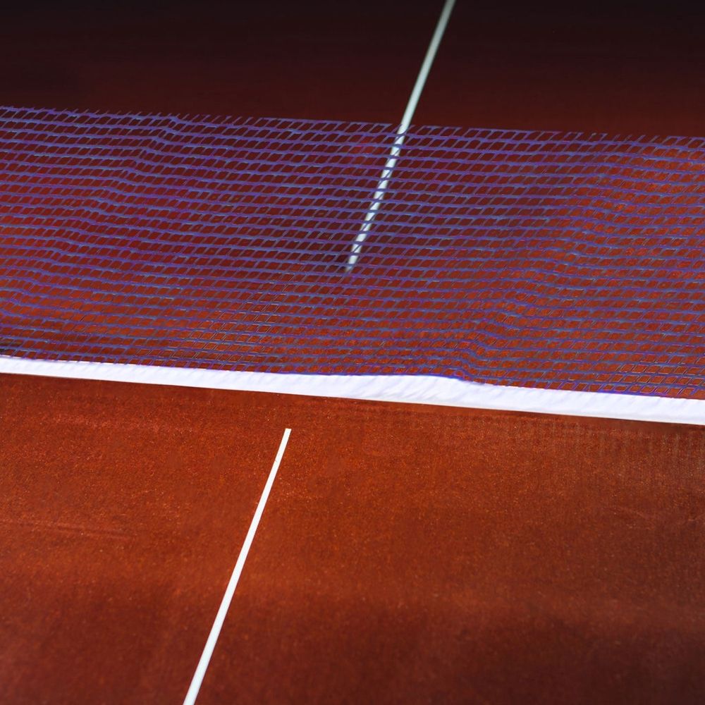 Elastic Mesh Table Tennis Net and Post Set for Stable Reliable Ball Control