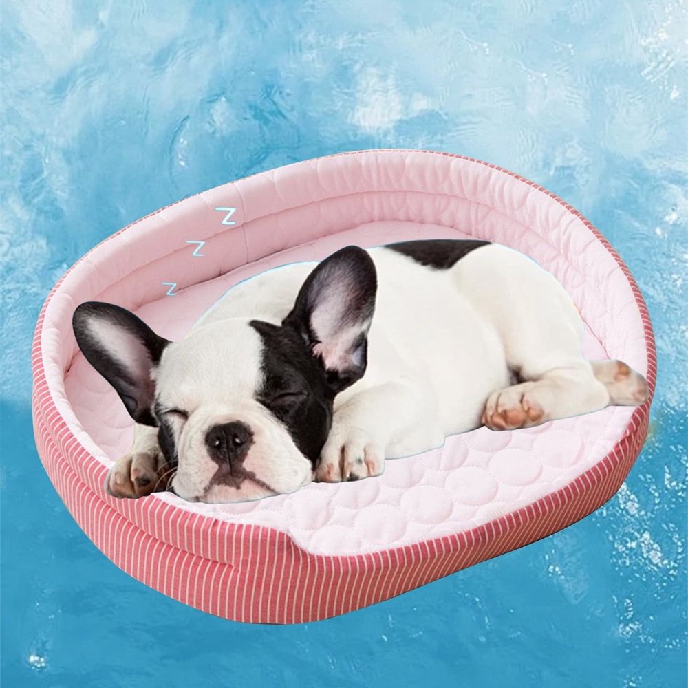 Cooling Pet Bed, Waterproof Cooling Mat for Medium Small Pet up to 50lbs, Pet Cool Pad with Summer Cool Fabric