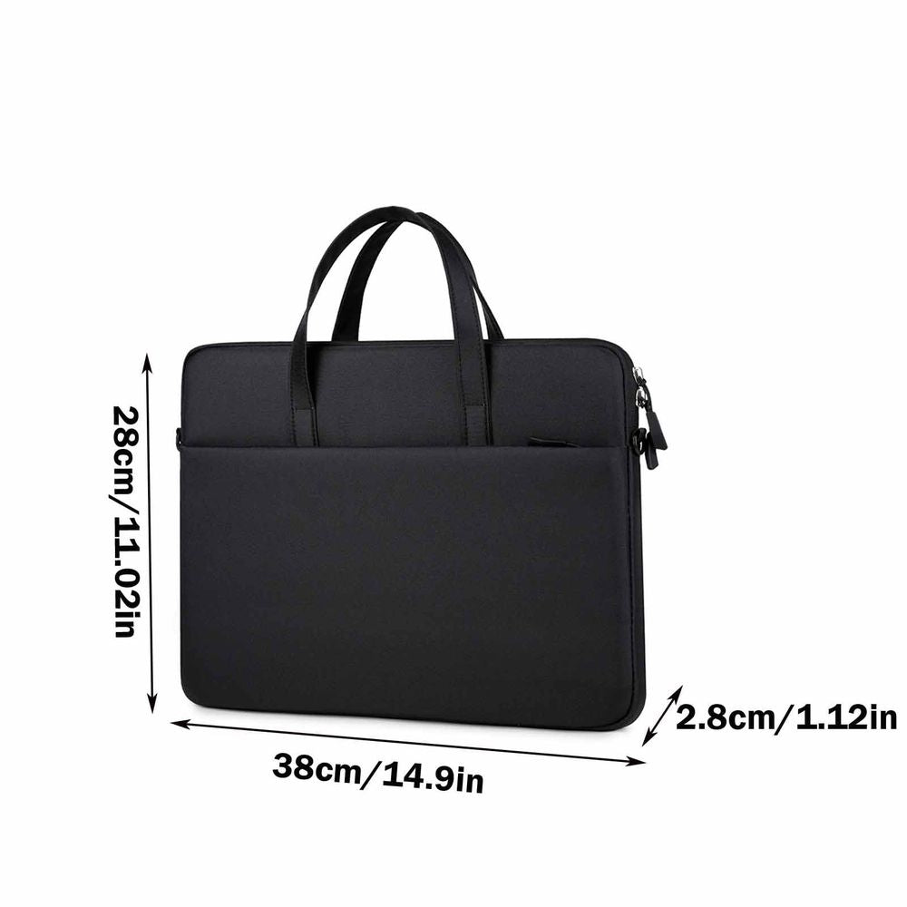 Laptop Shoulder Bag, 14 Inch Computer Bag, Laptop Bag Case Women Men, Waterproof Briefcase With Handle