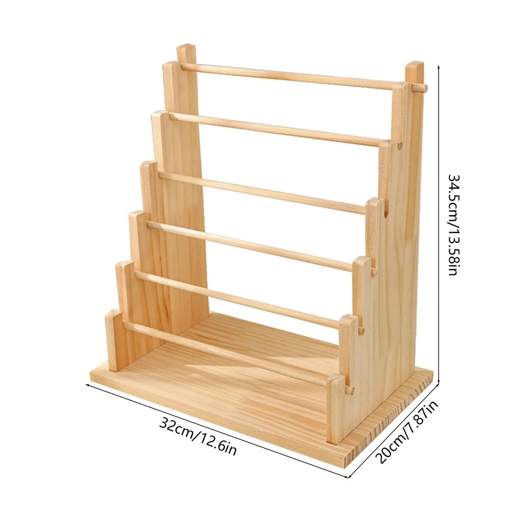 Bracelet Holder, 6 Tier Bracelet Organizer Storage, for Bracelets Bangles Watch Scrunchies, for Home, Vendors, Craft Shows and Store, Clearance Sale