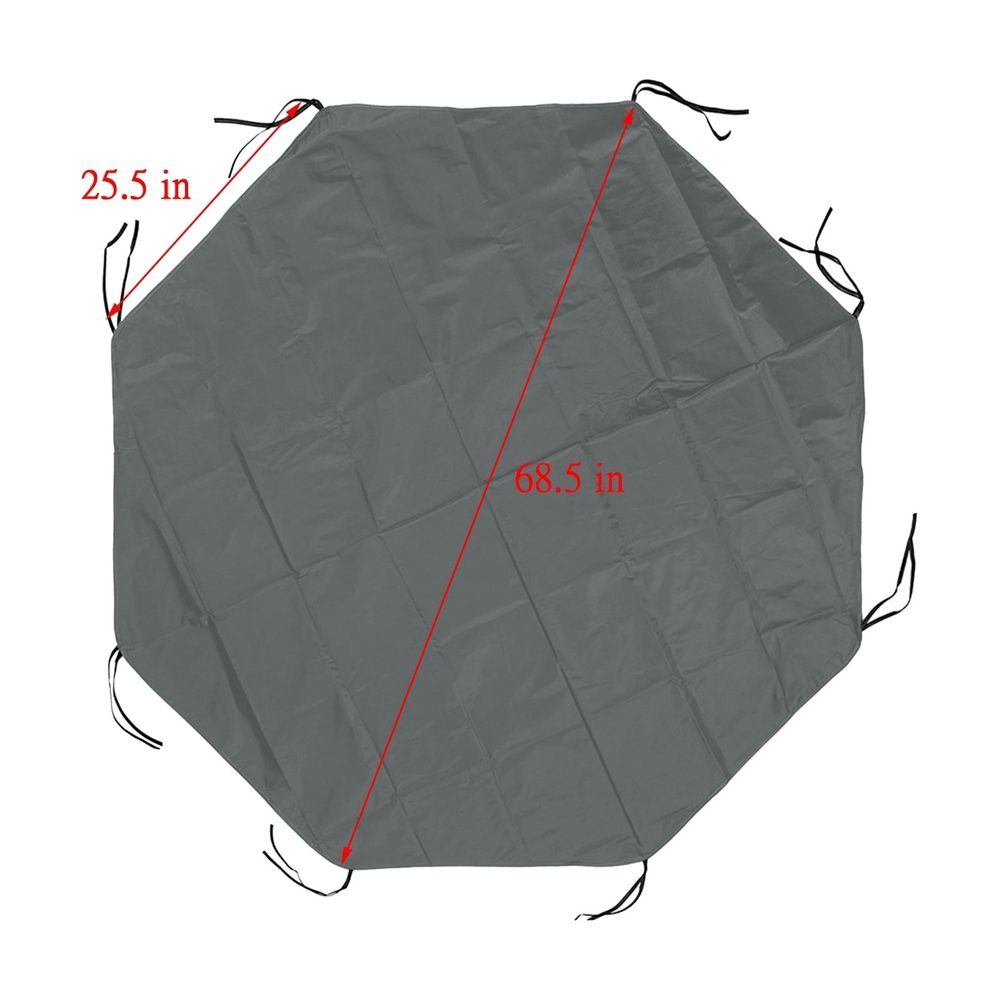 Dog Crate Cover, Sun/Rain Proof Kennel With Ties, Durable Heavy Duty Kennel Cover, Windproof Waterproof Uv-Resistant, Machine Washable, Reduces Barking & Chewing