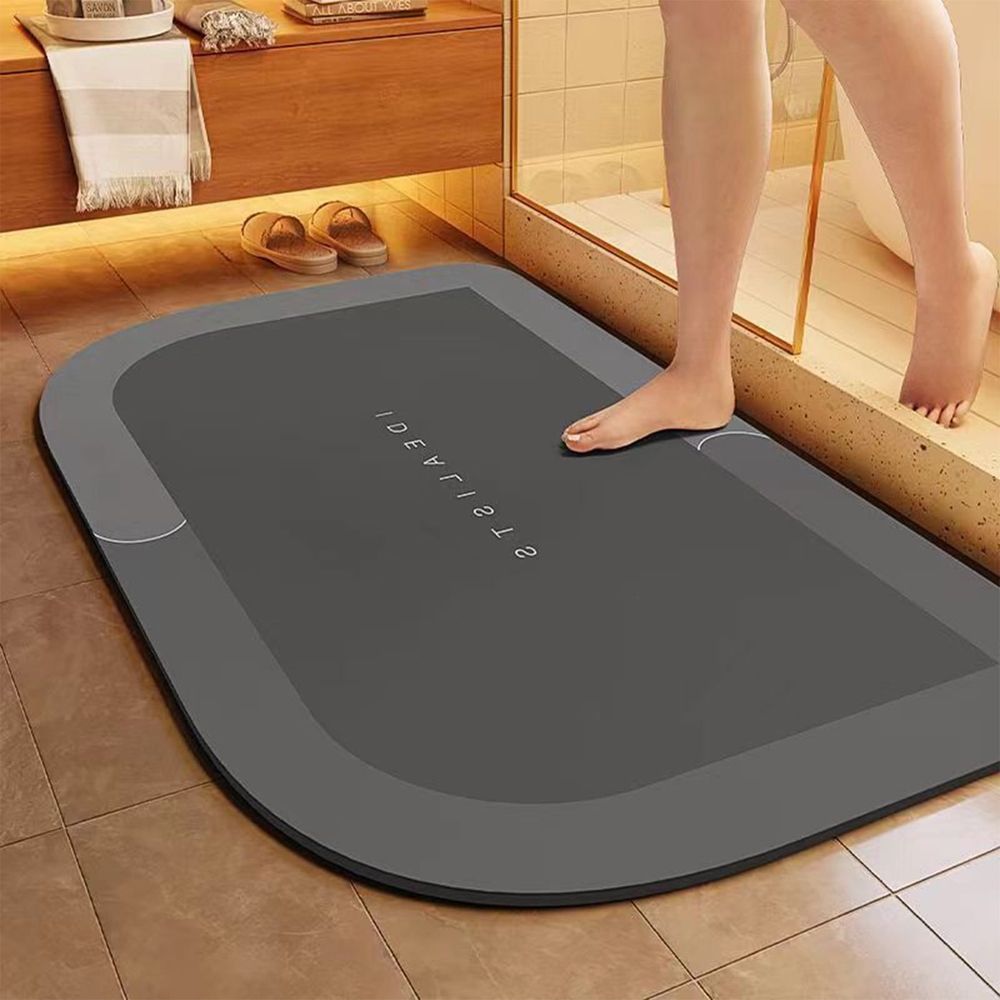 Bath Mat, Non Slip Bathroom Rugs, Quick Dry Super Absorbent Washable Bath Rug Shower Mat For Bathroom Floor Bathtub Shower