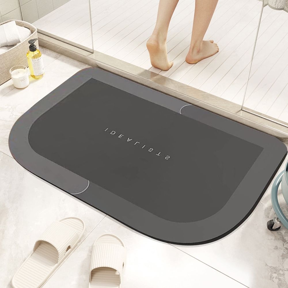 Bath Mat, Non Slip Bathroom Rugs, Quick Dry Super Absorbent Washable Bath Rug Shower Mat For Bathroom Floor Bathtub Shower