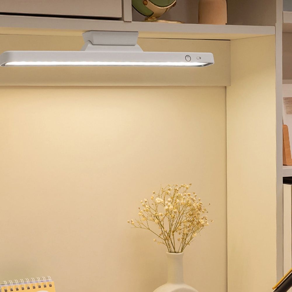 Desk Light Bar, Rechargeable Magnetic Led Lights, Dimmable Desk Lamp, Color Temperature, Under Cabinet Lighting Wireless For Home Office, Reading, Bedroom