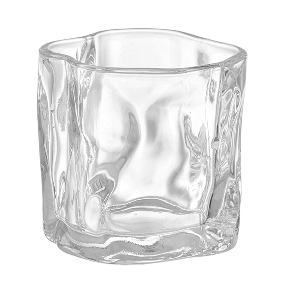 Whiskey Glasses, Drinking Glasses, Twisted Crystal Old Fashioned Tumbler For Bourbon, Scotch, Cocktail, Tequila, Wine, Rum